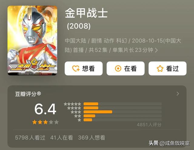 青春回忆!6部非常经典的国产高分“奥特曼”电视剧!