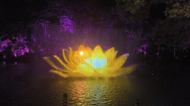 全息投影惊艳千山奇妙夜
