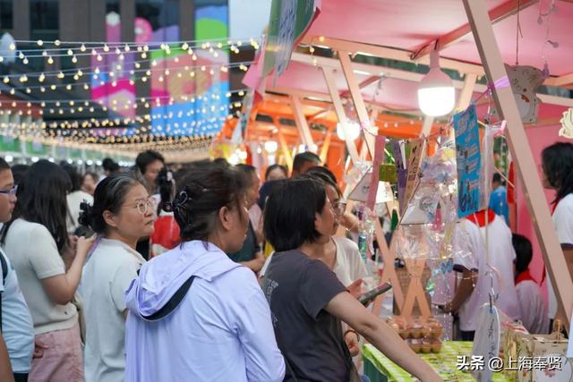 贤风市集夏夜“出圈”！ 这场在文明实践商圈的“青”凉派对你打卡了吗？