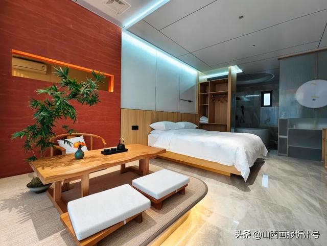 忻府区 又见奇村 | 御水泉民宿：泡入户暖汤 + 围炉撸串