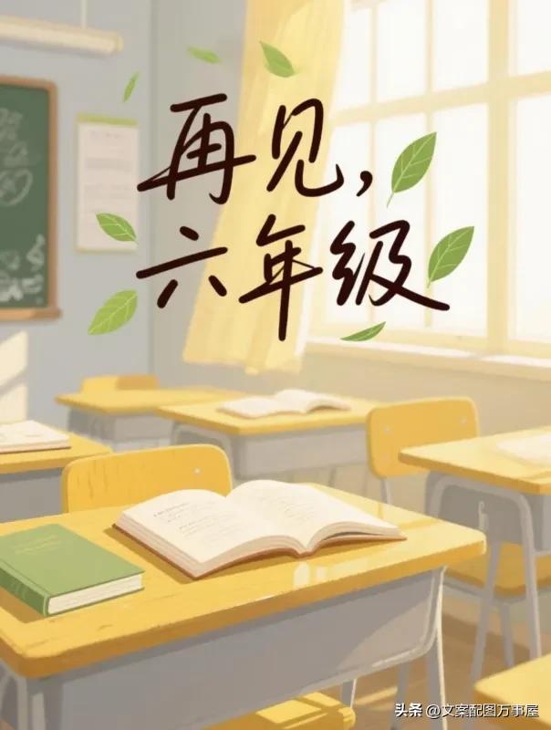 2025最佳小学六年级毕业寄语文案，朋友圈这样写秒被赞！