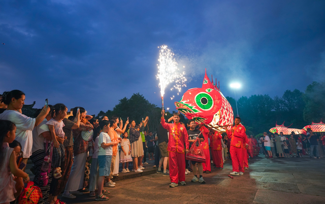 好消息！唐模鱼灯将常态化上演啦！