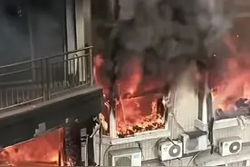 近日佛山一住户出门前充电器未拔，10分钟主卧突发大火 家被烧空！图片