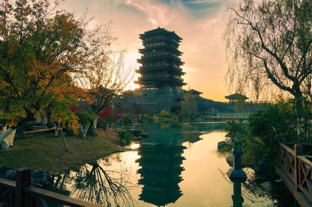 汉台的秋，真美....