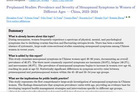 女性更年期综合征图片