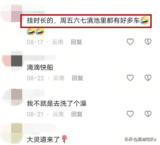惊！滇池里惊现网约车，究竟咋回事？