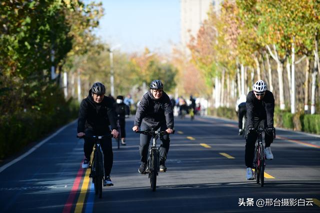 信都区总工会：七里河绿道上的骑行狂欢