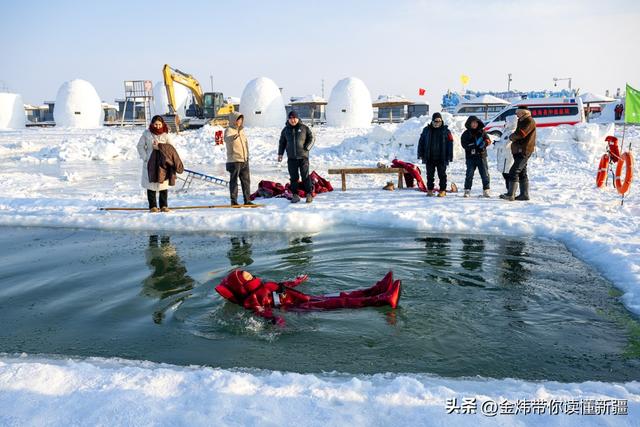 乌伦古湖黄金海岸景区借福海冬捕节分会场东风全力“添柴”冰雪游
