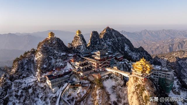 雪中的九华山原来这么美啊！