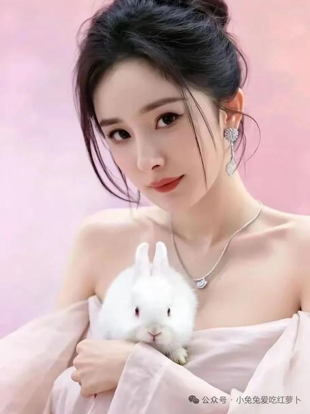 好羡慕大幂幂那只兔子啊