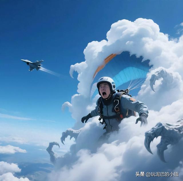 飞升？一男子玩滑翔伞被云吸到八千多米高空，网友：够吹一辈子了