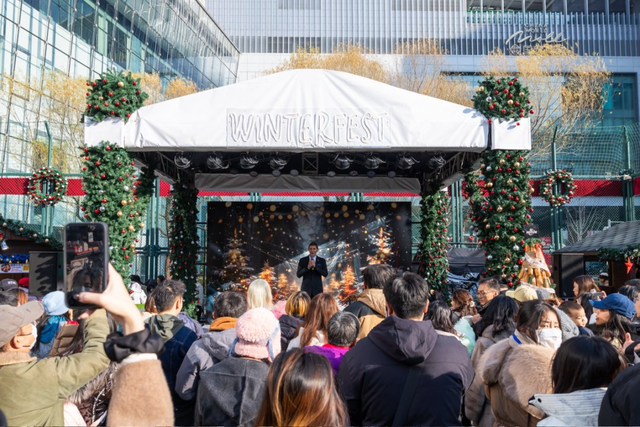 国贸冬日市集开启 邂逅法式冬日浪漫