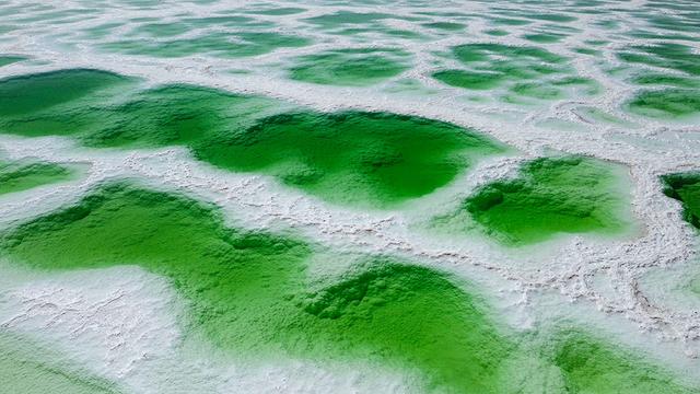 青海旅游-海西州-茫崖翡翠湖