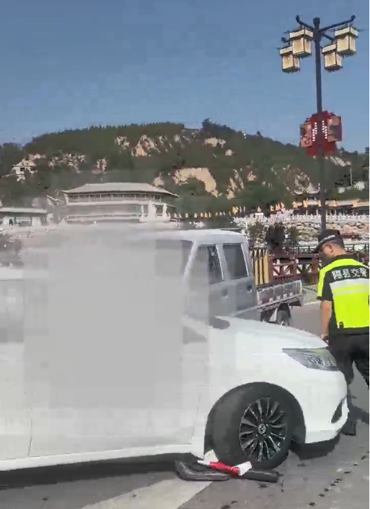 警方回应“女司机逆行顶撞交警”