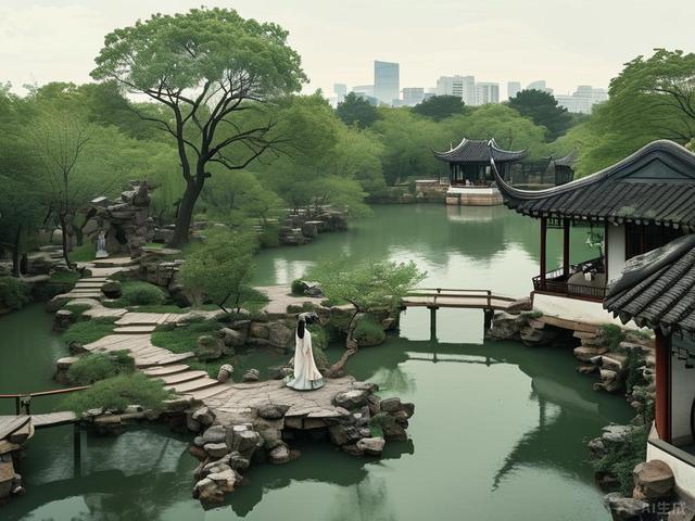狮子林与拙政园：江南园林对比