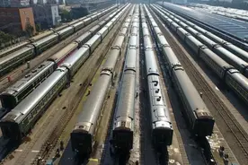 一去不复返，曾经的京沪铁路普速列车盛况空前图片