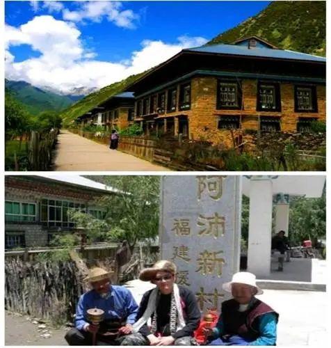 藏族姑娘哈达献上，老兵在林芝民俗村，找回了40年前的茶香…