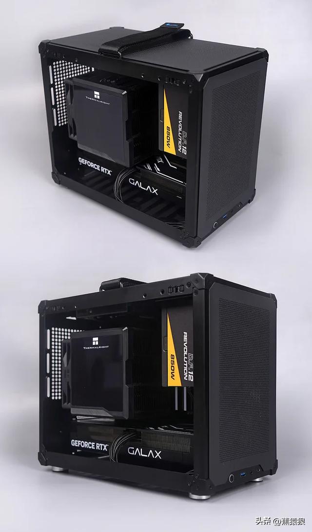 TUF B850M+RTX 5070+R9 9900X+乔思伯 C6 MATX 装机展示分享