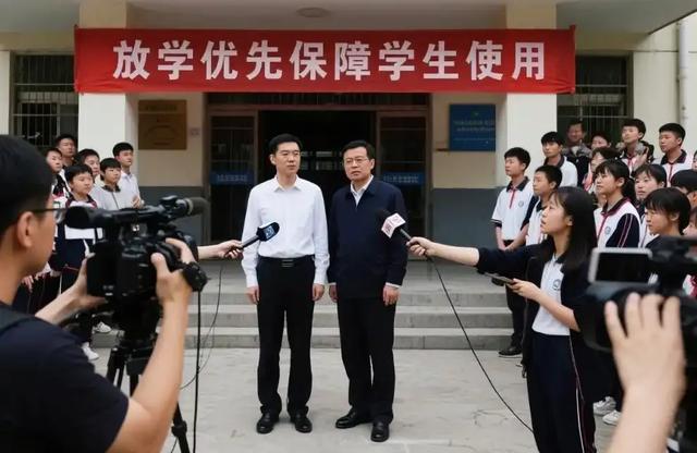 广场舞大妈霸占篮球场，孩子求让被骂哭，校长：断电关灯一个别跳