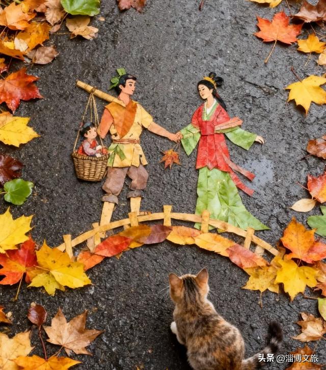 🤏捡捡捡,淄博惊现“捡秋”大神!海岱楼、周村大街…全被捡出来了→