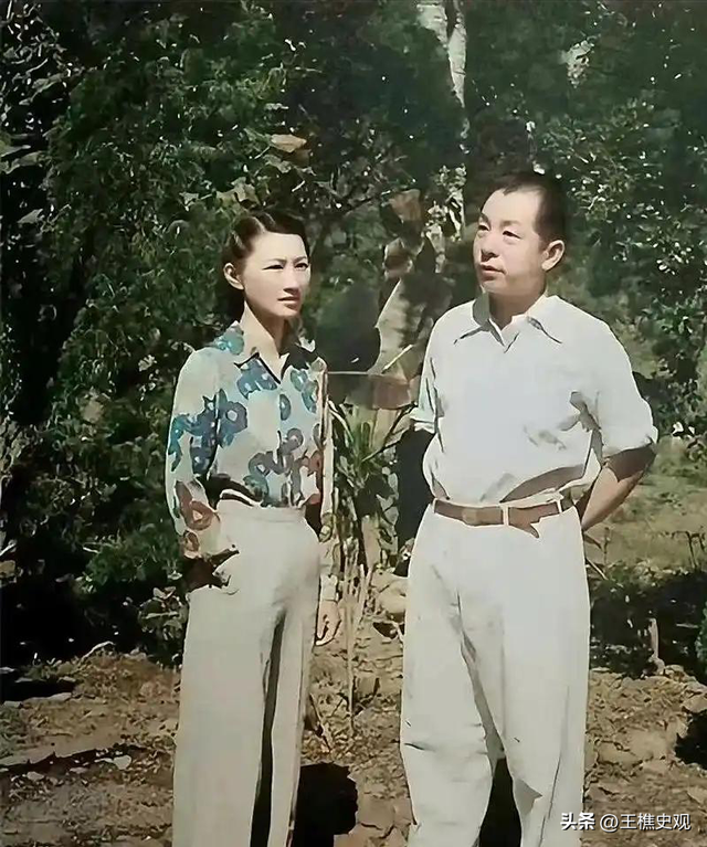 这是张学良老婆，赵四小姐真实样貌，并非演员饰演！