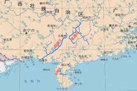 北流河、南流江、南渡江，华南3大河流你分得清吗？图片