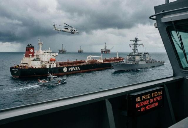 委内瑞拉致电中方后，油轮得到大批军舰护航，特朗普还是算漏一环