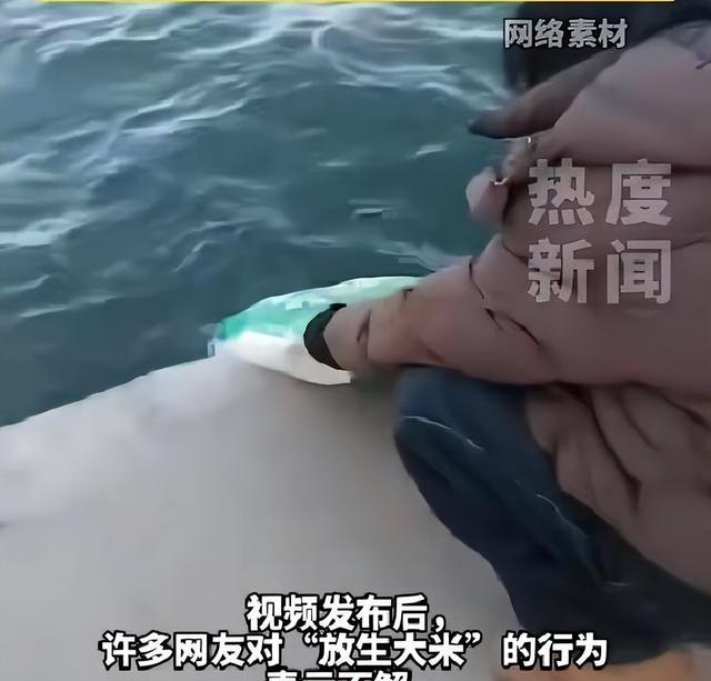 辽宁多人海边投放大米！一袋袋倒进海里，原因公布，渔业局回应