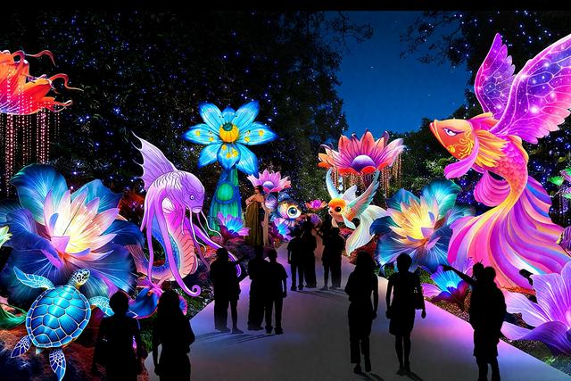 跨年仪式拉满！珠海共乐灯会早鸟票12月19日开抢，闯进山海经幻境