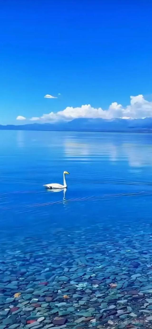 这么蓝的天空，好美