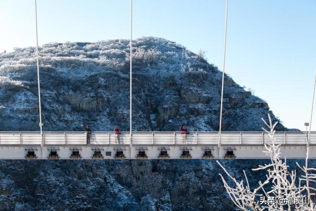 小雪丨崖壁冰瀑、高空雪景……潭溪山壮美冬景进入倒计时→