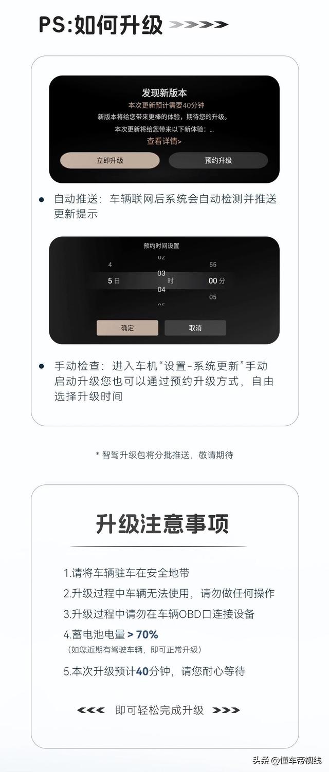 资讯 | 新增小憩模式/优化高速智驾 星途瑶光C-DM开启3.0版本OTA升级