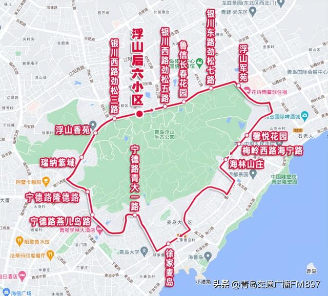 游前海、逛浮山更方便！今天，青岛上新3条公交线路