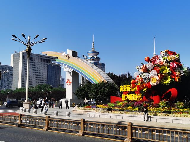 今日长安街景掠影