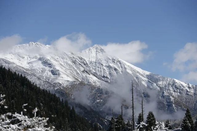 4860米云端告白指南！在达古冰川的日照金山下，说最甜的情话