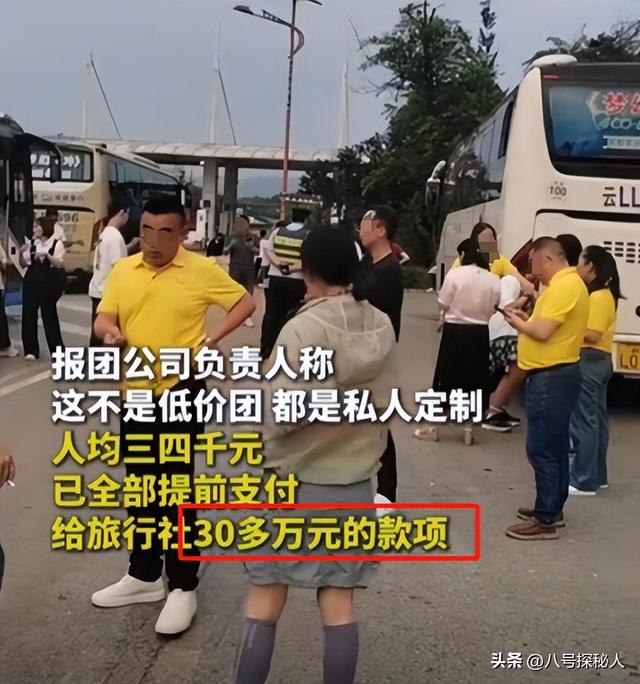 129人云南旅游被甩服务区6小时，原因曝光，官方通报处理结果来了