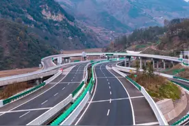 乐西高速昭觉⇌美姑段通车了！图片