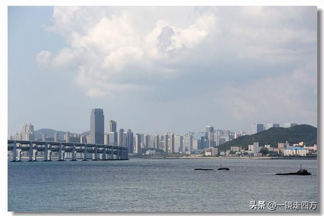 全长6800米的大连星海湾大桥气势恢宏