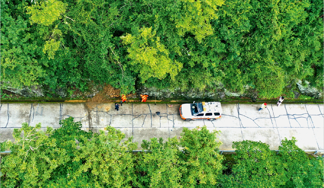 水毁路段修复新突破！浇筑式固化土技术，让公路韧性再升级