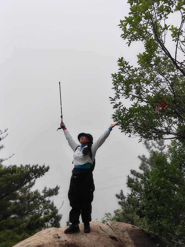 去爬崂山（仰口与太清两座山）