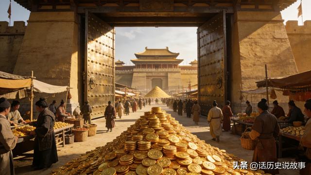 管仲用金饼废了邻国农耕	，再用饥荒逼其跪降，全程未动一兵一卒