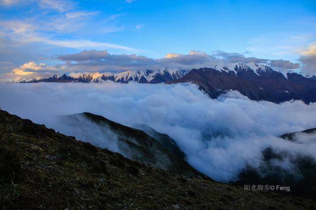 贡嘎大环线：在雪山的凝视下，与艰辛同行之子梅垭口（原创）