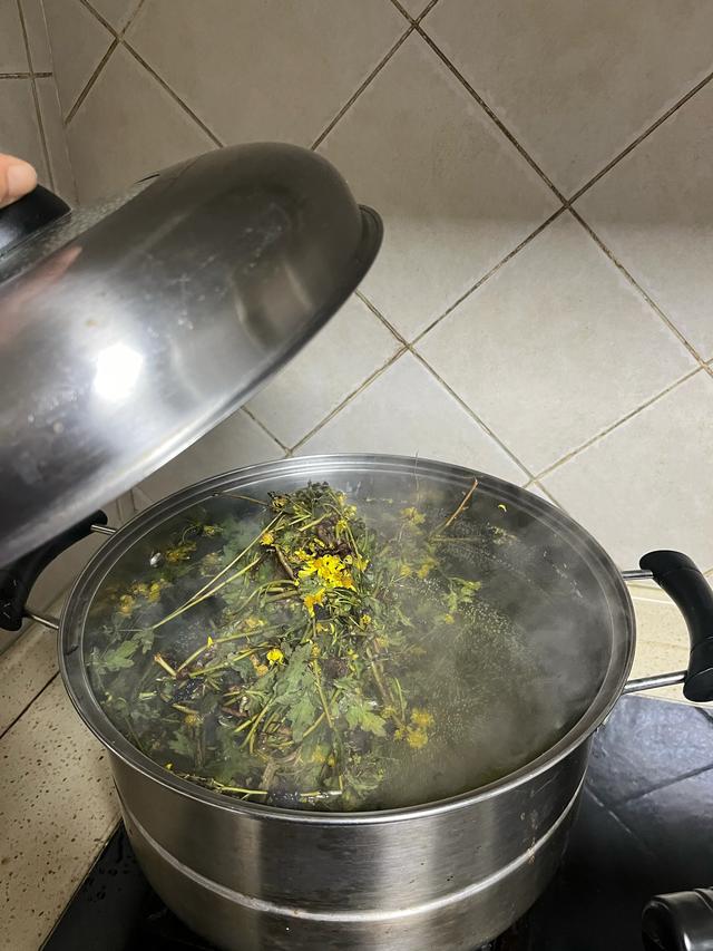 真奢侈呀!贵妃式的享受,野菊花泡澡,虽不及华清池