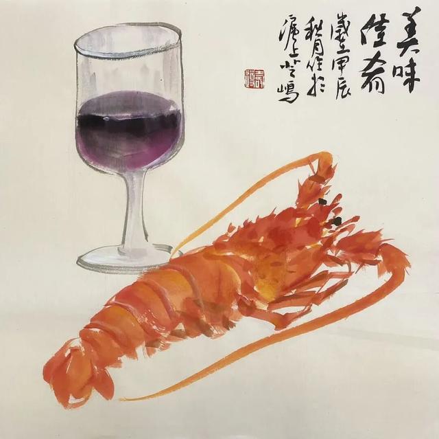 一组充满生活气息的水墨小品画，勾起了多少人的回忆