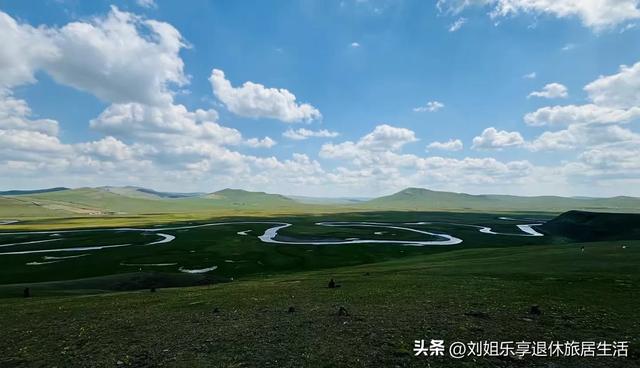 呼伦贝尔大草原不走寻常路,看最美的莫尔格勒河九曲十八弯