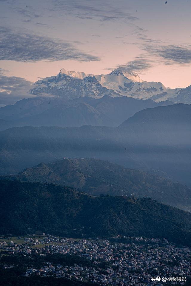 尼泊尔摄影之旅（13）——博克拉观喜马拉雅山日出