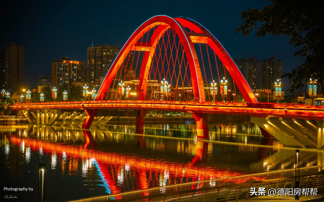 钱塘江路大桥如果建成，它将是德阳第二OR三漂亮的大桥！