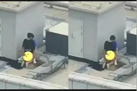 小情侣天台行不雅之事，风波过后，该引起反思的还有我们！图片