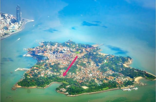 厦门鼓浪屿燕尾山生态公园，园内有清朝抵御日寇建造的古炮台遗址