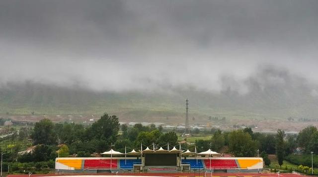 古浪：秋雨绵绵撒美景
